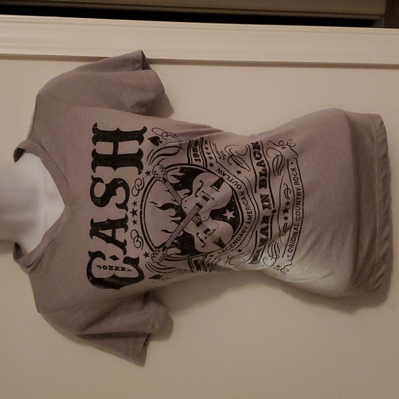 Cash by Johnny Cash Graphic Tee XS - Picture 2 of 3